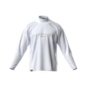 25FW メッシュジャカードハイネックシャツ メンズ LLサイズ ホワイト 621-5266801-030-LL