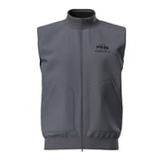 25FW リバーシブルフルジップニットベスト メンズ Lサイズ ブラック 621-5274001-010-L