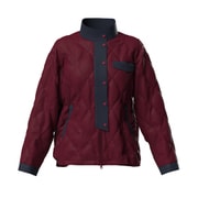 25FW ストレッチタフタキルティングブルゾン レディース Mサイズ レッド 622-5220001-100-M