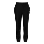 25FW ダブルフェイス切替テーパードパンツ レディース Lサイズ ブラック 622-5231800-010-L