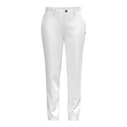25FW ダブルフェイス切替テーパードパンツ レディース Lサイズ ホワイト 622-5231800-030-L