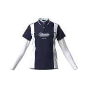 25FW レイヤードツインセット レディース Lサイズ ネイビー 622-5260800-120-L