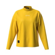 25FW ドライミックス長袖ハイネックシャツ レディース Lサイズ イエロー 622-5266800-060-L