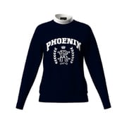 25FW レイヤードツインニット レディース Sサイズ ネイビー 622-5270900-120-S