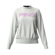 25FW 10カラークルーネックニット レディース Lサイズ グレー 622-5270902-020-L