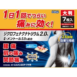 ヨドバシ.com - 大石膏盛堂 ビーエスバンZXテープ 大判 7枚 [第2
