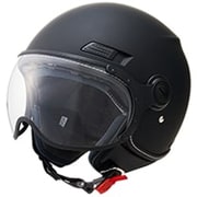 ジェットヘルメット マットブラック L MS-340