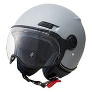ジェットヘルメット マットグレイ L MS-340