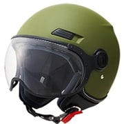 ジェットヘルメット マットカーキ L MS-340