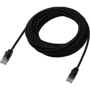 LANケーブル CAT6A(カテゴリ6A)適合 5m 爪折れ防止 高耐久 メッシュ ブラック LD-GPAM/BK50