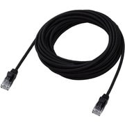 LANケーブル CAT6A（カテゴリ6A）適合 5m 爪折れ防止 高耐久 メッシュ ブラック LD-GPAM/BK50