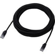 LANケーブル CAT6A（カテゴリ6A）適合 7m 爪折れ防止 高耐久 メッシュ ブラック LD-GPAM/BK70