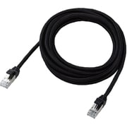 LANケーブル CAT8（カテゴリ8）適合 3m 爪折れ防止 高耐久 メッシュ シールド構造 高速 40Gbps/2000MHz ブラック LD-OCM/BK30