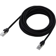 LANケーブル CAT8（カテゴリ8）適合 5m 爪折れ防止 高耐久 メッシュ シールド構造 高速 40Gbps/2000MHz ブラック LD-OCM/BK50