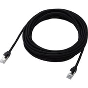 LANケーブル CAT8（カテゴリ8）適合 7m 爪折れ防止 高耐久 メッシュ シールド構造 高速 40Gbps/2000MHz ブラック LD-OCM/BK70