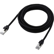 LANケーブル CAT7（カテゴリ7）準拠 3m 爪折れ防止 高耐久 メッシュ シールド構造 ブラック LD-TWSM/BK30