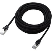 LANケーブル CAT7（カテゴリ7）準拠 5m 爪折れ防止 高耐久 メッシュ シールド構造 ブラック LD-TWSM/BK50