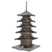 33497 Nスケール 塗装済キット 建物コレクション 1/150 030-5 お寺C5 [鉄道模型用品]