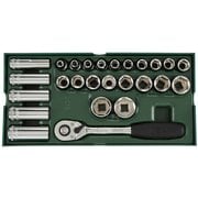 RS-09915 [26pcs1/2六角ラチェットソケットセット]