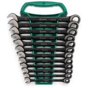 ST08032 [12pcコンビネーションラチェットレンチセット（ブラックエディション）]