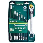 RS-08007A [8pcsコンビネーションラチェットレンチセット]