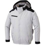 空調風神服 チタン加工長袖ブルゾン(服のみ) 6シルバー Sサイズ KF92501