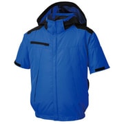 空調風神服 チタン加工半袖ブルゾン(服のみ) 14ロイヤルブルー Sサイズ KF92500