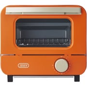 オーブントースターミニ Toffy Happy Collection ヴァイブラントオレンジ K-HTS1-VOR