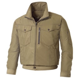空調風神服 長袖ブルゾン（服のみ） 21カーキー 5Lサイズ KF95100N
