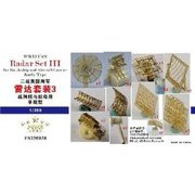 FSM350038 1/350 WW.II アメリカ海軍 レーダーセット 3 戦艦・空母用 初期型 [プラモデル用パーツ]