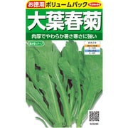 シュンギク 大葉春菊 徳用袋 1袋
