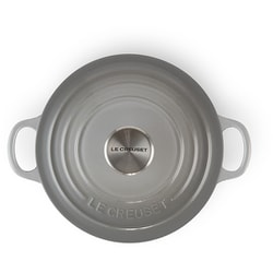 【美品】LE CREUSET　ココット ロンド ミストグレー　18cm ヨドバシ.com - ル・クルーゼ Le Creuset ココット・ロンド 18cm