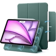 iPad Air 13インチ ケース(M3/M2、2025/2024)iPad Pro 12.9インチ(第6/5/4世代)専用 強力マネットホールドケース Forest Green 1B1980902