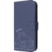 Google Pixel 9a用 ポケットモンスター 衝撃吸収 マグネットベルト シンプル 手帳型レザーケース カビゴン IJ-PGP9AELC1DN/PK68