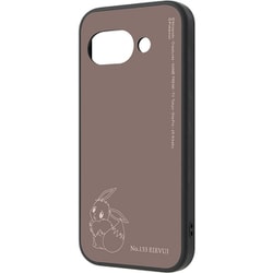 Google Pixel 9a用 ポケットモンスター maru 衝撃吸収 バンパー ハイブリッドケース イーブイ IQ-PGP9AK4TB/PK32
