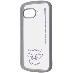 Google Pixel 9a用 ポケットモンスター Puffull 衝撃吸収 バンパー ハイブリッドケース ゲンガー IN-PGP9ACMD2/GG2M
