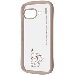 Google Pixel 9a用 ポケットモンスター Puffull 衝撃吸収 バンパー ハイブリッドケース ピカチュウ IN-PGP9ACMD2/PK2M