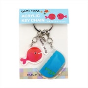 G08058 [限定 アクリルキーホルダー 五味太郎 きんぎょ鉢]