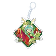 ぷにるはかわいいスライム 描き下ろしアクリルキーホルダー ドラゴン娘のかわいいぷにる