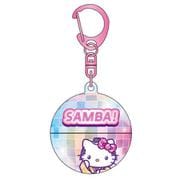 SKT-PAK-MB マツケンサンバ×ハローキティ パカッとアクリルキーホルダー ミラーボール