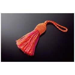 タッセルポンポン No.183 オレンジ×ピンク