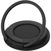 マグネットワイヤレス充電器 ブラック OWL-MW01-BK