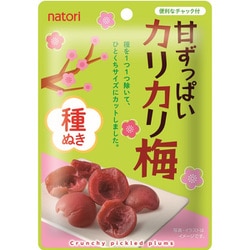 ヨドバシ.com - なとり 甘ずっぱいカリカリ梅 種ぬき 22g 通販