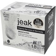 BT-8957 jeak 18錠（6回分） [医薬部外品 薬用入浴剤 温浴 機能性重炭酸 血行促進]