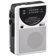 AM/FMラジオ付カセットレコーダー 外部マイク付 CAS-300N