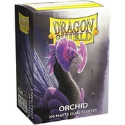 15041 ドラゴンシールド マットデュアルスリーブ オーキッド 63×88mm用 100枚入り [トレーディングカード用品]