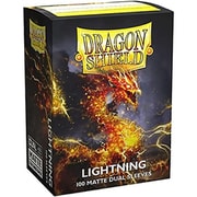15047 ドラゴンシールド マットデュアルスリーブ ライトニング 63×88mm用 100枚入り [トレーディングカード用品]