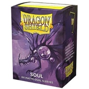 15062 ドラゴンシールド マットデュアルスリーブ ソウル 63×88mm用 100枚入り [トレーディングカード用品]