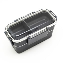 弁当箱 700ml カームカラー ランチボックス二段 仕切付 PCW-700S