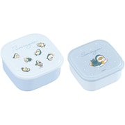 弁当箱 360ml 550ml mofusand シール容器2Pセット SSP-22